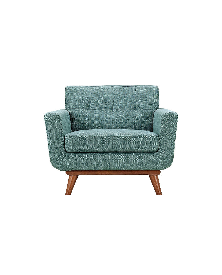 Modern Upholstered Fabric Armchair