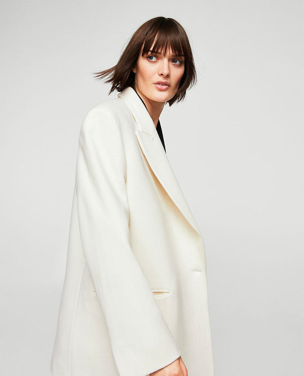 Oversize wool coat